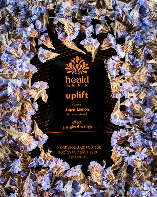 Uplift Smokable Herbal Blend | Elevate Mood & Energy Naturally | Heald | 15g