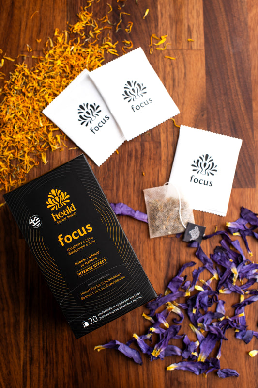 FOCUS BLEND BOX OF 20 SINGLE TEA BAGS