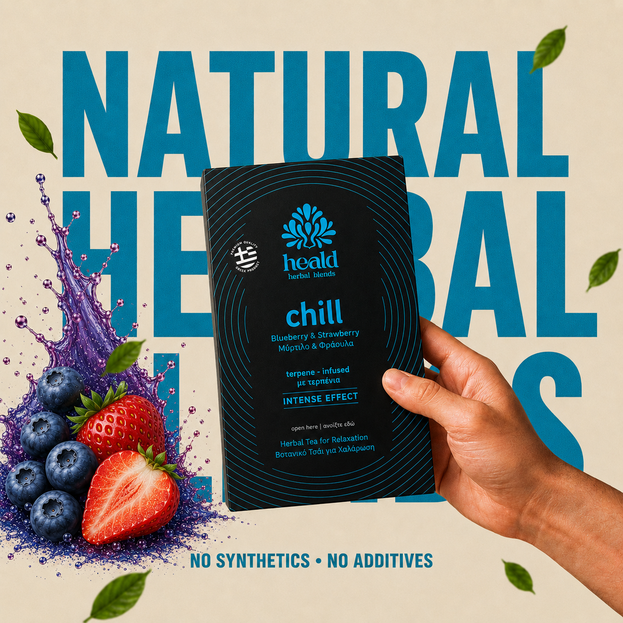 Heald Chill | 20 φακελακια βοτανων