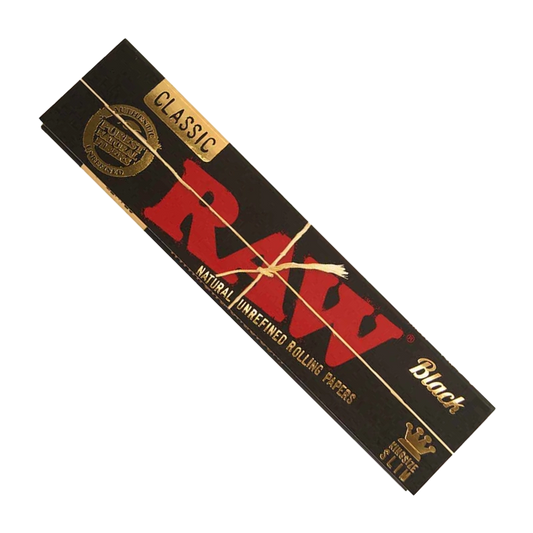 RAW PAPERS CLASSIC BLACK KINGSIZE